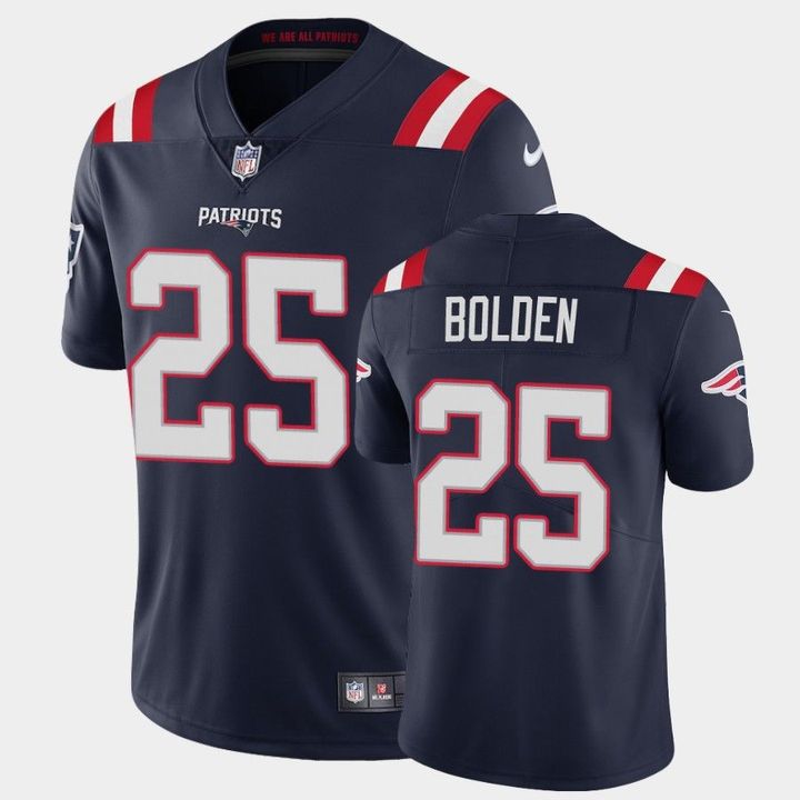 Men New England Patriots #25 Terrence Brooks Nike Navy Limited NFL Jersey->new england patriots->NFL Jersey
